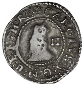 Charles I (1625-1649), Oxford mint, Halfgroat, 1644, mm. lis, rev. Declaration, large lis between two small lis...