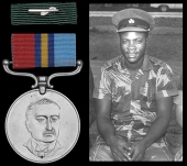 The Rhodesia General Service Medal awarded to Lance-Sergeant I. Mbamchena, British South Africa Police (Support...