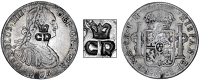 British Honduras, ——— Dollar, MEXICO, Charles IIII, 8 Réales, 1805th, Mexico City, obv. countermarked with...