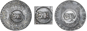 Jamaica, Authority of November 1758, Dollar (valued at Six Shillings and Eightpence), MEXICO, Philip V, 8 Réales,...