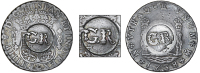 Jamaica, Authority of November 1758, Dollar (valued at Six Shillings and Eightpence), MEXICO, Philip V, 8 Réales,...