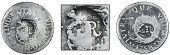 Jamaica, ——— Half-Réal, viceroyalty of peru, Ferdinand VI, Half-Réal, 1758jm, Lima, both sides centrally...