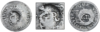 Jamaica, ——— Half-Réal, viceroyalty of peru, Ferdinand VI, Half-Réal, 1758jm, Lima, both sides centrally...
