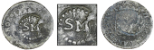 St. Maarten, ——— One Stuiver (c. 1798), DENMARK, Frederick IV, Two Skillings, 1716, Gluckstadt, obv....