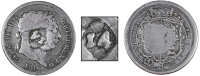 St. Bartholomew (St. Barts), Authority of 30 December 1808, Fourteen Stuivers, GREAT BRITAIN, George III, Shilling,...