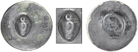 St. Bartholomew (St. Barts), ——— Nine Stuivers (c. 1810-21), Charles IIII, a Spanish-American Réal, obv....