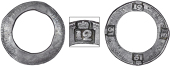 Dominica, ——— Twelve Bitt Dollar (valued at Nine Shillings), MEXICO, Charles IIII, 8 Réales, 1792fm, Mexico...