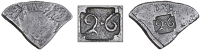 Dominica, St. Vincent-Dominica, Authority of December 1797 on St. Vincent, Quarter-Dollar, MEXICO, a cut quarter...