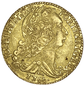 Leeward Islands (excluding The Virgin Islands), ——— Sixty-Six Shillings, Brazil, Joseph I, counterfeit 6,400...