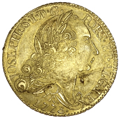 Leeward Islands (excluding The Virgin Islands), ——— Sixty-Six Shillings, Brazil, Joseph I, counterfeit 6,400...
