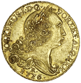 Leeward Islands (excluding The Virgin Islands), ——— Sixty-Six Shillings, Brazil, Joseph I, counterfeit 6,400...