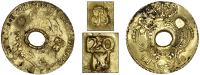 Martinique, Guadeloupe-Martinique, Authority on Guadeloupe April 1803, Twenty-Livres per gros, Brazil, Maria I and...