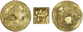 Martinique, Leeward Islands-Martinique, 7 dwt Standard on the Leeward Islands, c. 1798, Sixty-Six Shillings, Brazil,...