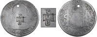St. Vincent, ——— Four-and-a-Half Bitts, MEXICO, Charles III, 2 Réales, 1785fm, Mexico City, obv....