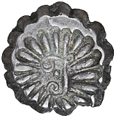 Tobago, ——— Moco or One-and-a-Half Bitts (value One Shillling and Three-Halfpence), a circular segment from a...