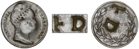 Trinidad, ——— Stampee, Venezuela, Republic, Centavo, 1858, rev. countermarked with incuse fd, 6.95g/107.2 gr...