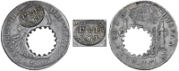 ESSEQUIBO & DEMERARA (British Guiana), Authority of December 1808, Three Guilders (valued at Five Shillings),...