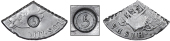 Curaçao, Dutch Administration, Authority of July 1818, Five Reaals (valued at Thirty Stuivers), Charles III, a cut...