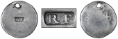 USA, Colonial New York, Eighth-Dollar, a Spanish-American Réal, obv. countermarked rf raised within a rectangular...