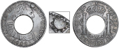 Prince Edward Island, Authority of September 1813, Holey Dollar (valued at Five Shillings), MEXICO, Charles IIII, 8...