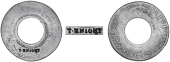 Australia, NEW SOUTH WALES, Authority of June 1813, Holey Dollar (valued at Five Shillings), viceroyalty of peru,...