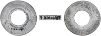 Australia, NEW SOUTH WALES, Authority of June 1813, Holey Dollar (valued at Five Shillings), viceroyalty of peru,...