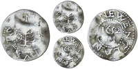 Colonial, UNITED STATES OF AMERICA, Massachusetts, Pine Tree coinage, Threepence, 1652, 0.93g/12h (Noe 36; Durst...