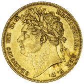 George IV (1820-1830), Sovereign, 1824 (M 8; S 3800). Very fine 	£350-400