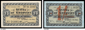 Guernsey, States of Guernsey, German Occupation, One Shilling and Threepence, 16 October 1941, D 3061 (McCammon GN...