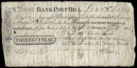Early Irish Issues, Co. Dublin, Dublin, Ffrenchs Bank, Three Guineas (Three Pounds, Eight Shillings & Threepence),...