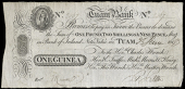 Early Irish Issues, Co. Galway, Tuam, Tuam Bank, One Guinea (One Pound, Two Shillings & Ninepence), 25 June 1813,...