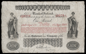The Bank of Ireland, One Pound, 10 April 1918, A/13 39279, signature of W.H. Baskin (BA 78; Pick A35). Edge nicks,...