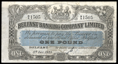 Belfast Banking Co Ltd, One Pound, 5 December 1925, D/A 1505, signature of R. Keith (BB 63; Pick 126a). Some...