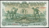 Currency Commission: Consolidated Issues, The Munster & Leinster Bank Ltd, One Pound, 10 June 1929, 13MA 039502,...