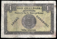 Provincial Banks, Hon Chan Bank, One Dollar Local Currency, Peking (Smith/Matravers –; Pick –). Very good 	£120-150