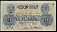 Treasury, Law of 1904-18, Ten Shillings, A/3 18787, signature of W. Fraser (Pick 30). Lightly pressed, otherwise...