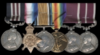 A Great War M.M. and ‘France and Flanders’ M.S.M. group of four awarded to Warrant Officer Class 2 S. F. Lang,...
