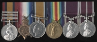 A Great War ‘France’ M.S.M. group of six awarded to Warrant Officer Class 1 H. T. Bruce, Royal Army Service...