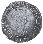 Edward VI (1547-1553), Second period, 6 oz. issue, Testoons, MDXLIX, Tower I, mm. arrow, bust 3, 4.44g/2h (N 1917/1;...