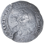 Edward VI (1547-1553), Second period, 6 oz. issue, Testoons, MDXLIX, Tower I, mm. swan on obv., pheon on rev., bust...