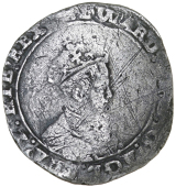 Edward VI (1547-1553), Second period, 6 oz. issue, Testoons, MDXLIX, Southwark, mm. Y, bust 4, 4.67g/11h (N 1917/2;...