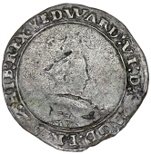 Edward VI (1547-1553), Second period, 6 oz. issue, Testoons, MDXLIX, Southwark, mm. Y (over G on rev.), bust 5,...
