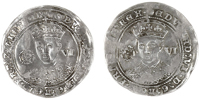 Edward VI (1547-1553), Third period, Fine issue, London (2), both mm. tun, 3.01g/7h, 2.83g/12h (N 1938; S 2483) [2]....