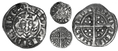 Edward I (1272-1307), Class 1a, London, bifoliate crown, 0.35g/7h (Withers 1a; N 1051; S 1443). Nearly very fine...