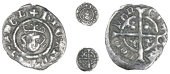 Richard II (1377-1399), Third issue, mm. cross pattée, crowned head without neck, 0.16g/1h (Withers 1e; N 1333b; S...
