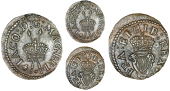 James I (1603-1625), Lennox issues, Type 5, mm. cross pattée, 0.73g/6h (E 54a; BMC 112; Cooke 1094-6; S 2681). A...