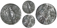 Charles I (1625-1649), Richmond issues, Type 2 counterfeit, mm. key, reads cara, 0.44g/12h (E C29; BMC 127; Cooke...
