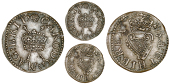 Charles I (1625-1649), Richmond issues, Type 4 (3), all mm. rose, 0.64g/12h (E 109b; BMC 199; Cooke 1299-1306; S...