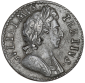 William III (1694-1702), 1699, type 2 (Cooke 525; BMC 681; S 3558). Light cabinet friction on reverse and partly...