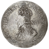 Charles I (1625-1649), Tower mint, Pattern Shilling, Gp D, by an unknown artist, in silver, mm. rose, crowned bust...